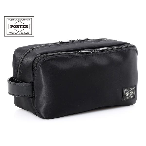 ポーター タイム ポーチ 655-17877 10 ブラック PORTER ポーター タイム ポーチ 655-17877 （カラー：ブラック