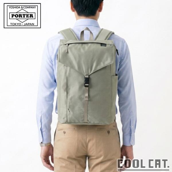 PORTER ポーター シェル リュックサック 679-36806 （カラー：カーキ