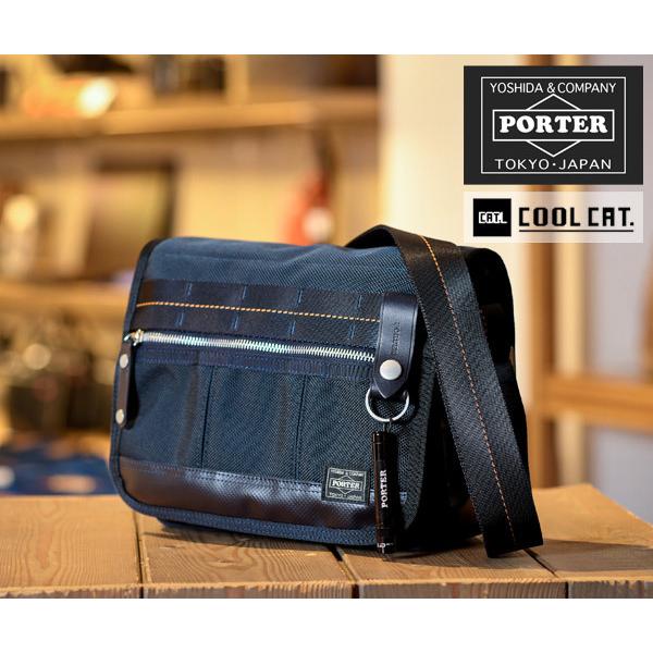 選べるノベルティ付 吉田カバン ポーター 横型ショルダーバッグ ネイビー メンズ ヒート タイプc 680 179 Porter 680 179 50 クールキャット Yahoo ショップ 通販 Yahoo ショッピング