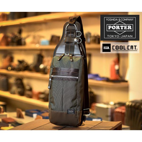 PORTER ポーター ヒート タイプ シー スリングショルダーバッグ 680 