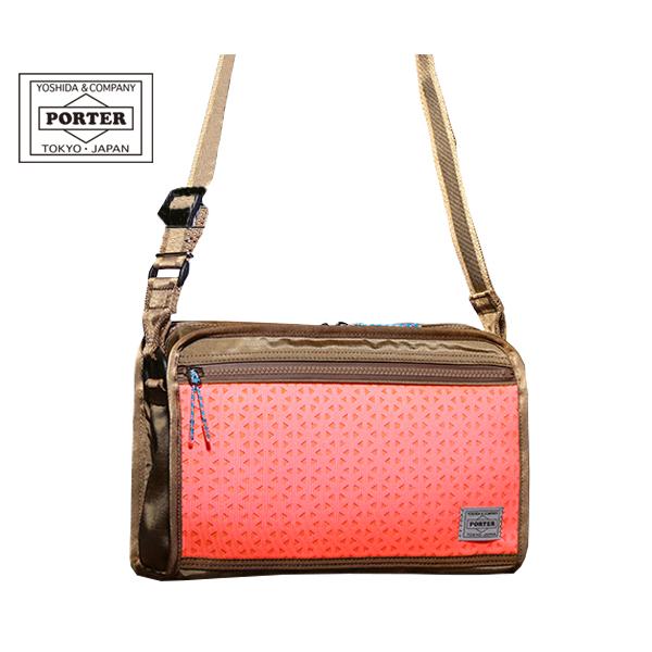 極美品）ポーター ヘキサリア ショルダーバッグ(L) 682-17947 HEXARIA（PORTER） ポーター ヘキサリア ショルダーバッグ(L