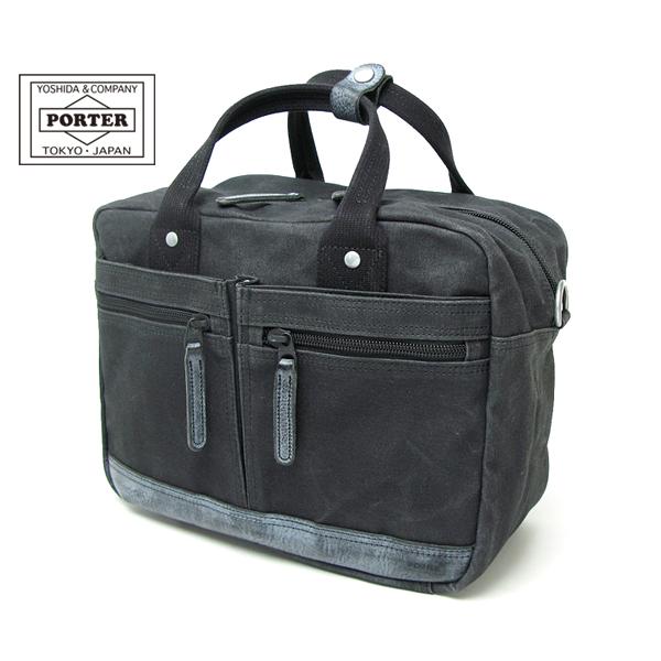 取説付　極美品　ポーター PORTER エルフィン 2WAY ボストンバッグ 黒 FIELD（PORTER） ポーター フィールド 2WAYボストンバッグ 706-04021