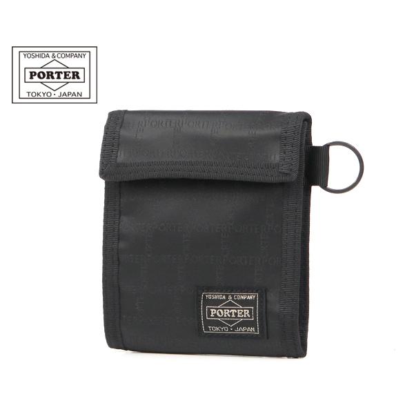 PORTER ポーター ブラックパターン ウォレット 720-07113 （カラー