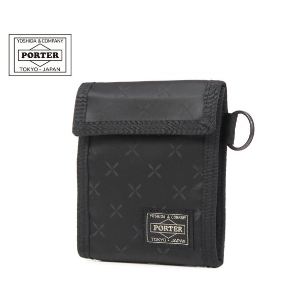 PORTER ポーター ブラックパターン ウォレット 720-07114 （カラー