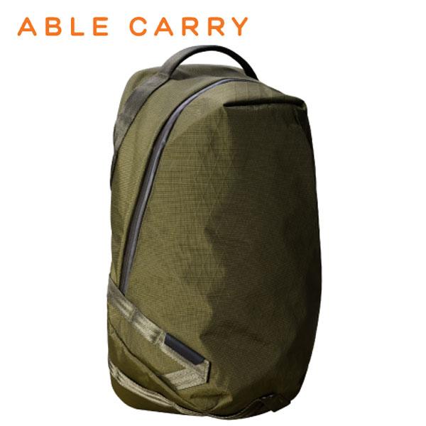 エイブルキャリー Daily Plus X-Pac バックパック 21L/オリーブ メンズ
