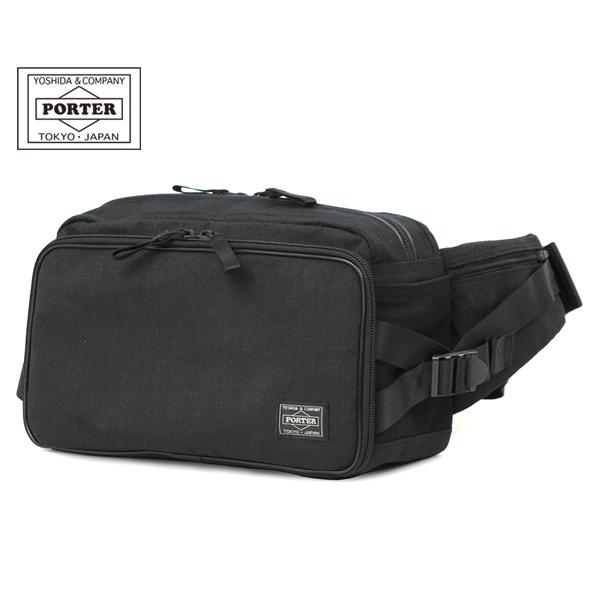 【新品同様】PORTER ポーター ハイブリッド ボディバッグ 17805 HYBRID（PORTER） ポーター ハイブリッド ウエストバッグ 737-17805