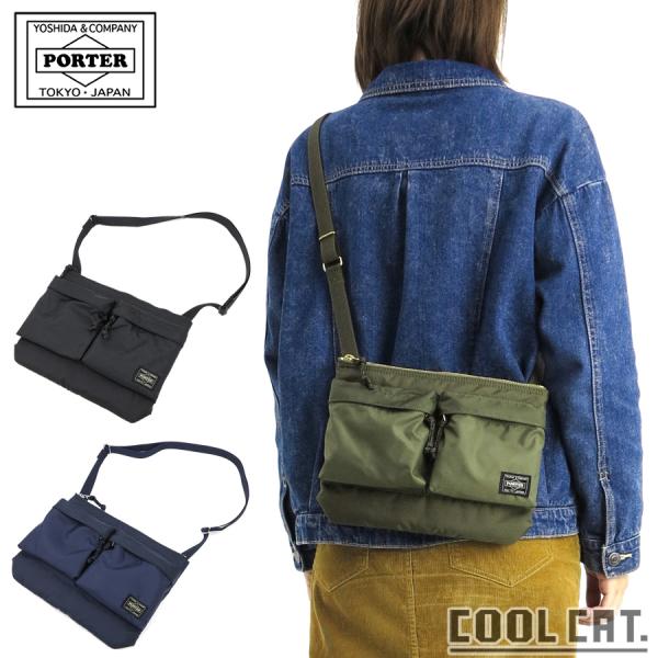 ポーター フォース ショルダーバッグ 855-05458 （カラー：オリーブドラブ）
