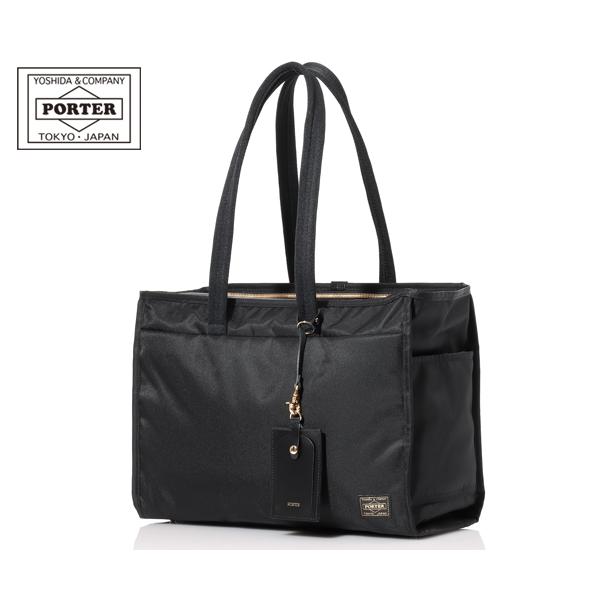PORTER ポーター シア トートバッグ(L) 871-15120 （カラー：ブラック