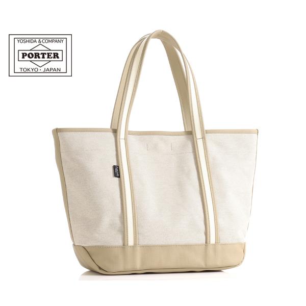PORTER × B印 ヨシダ 別注 GROCERY トートバッグS ベージュ PORTER