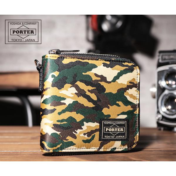 PORTERギリーウォレット　ウッドランドカモ＋ウォレットコード GHILLIE（PORTER） ポーター ギリー ウォレット 886-16140 （カラー