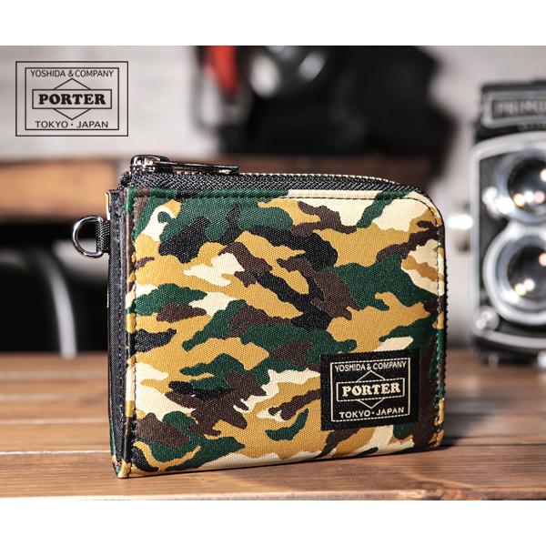 PORTERギリーウォレット　ウッドランドカモ＋ウォレットコード GHILLIE（PORTER） ポーター ギリー ウォレット 886-16141 （カラー