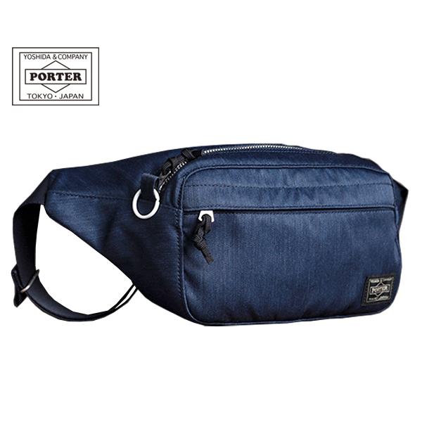 PORTER ポーター デニム ウエストバッグ(L) 892-15104 （カラー 