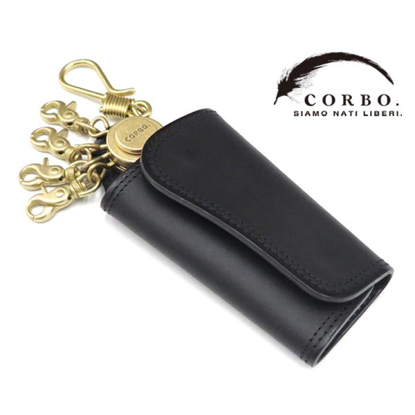 CORBO メンズ キーケース CO-8LC-9376 新品 Amazon | [コルボ] キーケース 本革 メンズ ダークグリーン CO