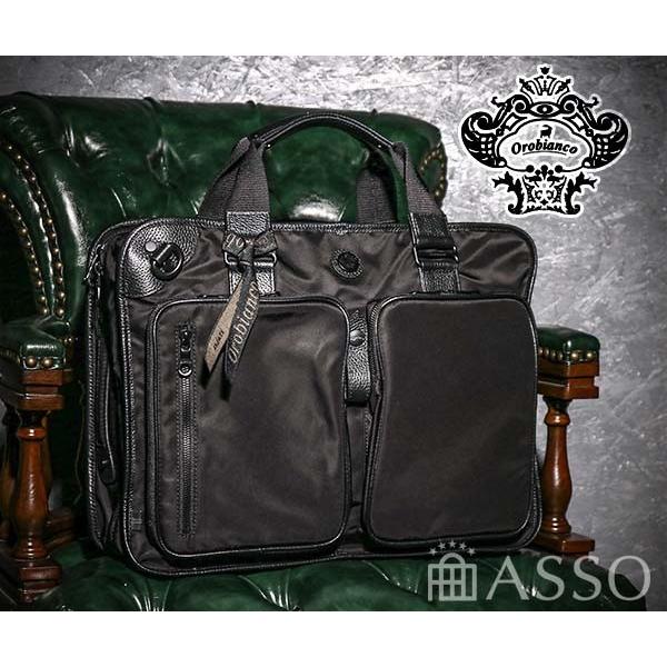 選べるノベルティ付 オロビアンコ 3wayビジネスバッグ ブラック メンズ Angologiro G All Black Orobianco 01 クールキャット Yahoo ショップ 通販 Yahoo ショッピング