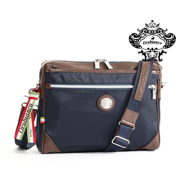 オロビアンコ ショルダーバッグ ネイビー ブラウン メンズ Luce C Orobianco 選べるノベルティ付 03 クールキャット Yahoo ショップ 通販 Yahoo ショッピング