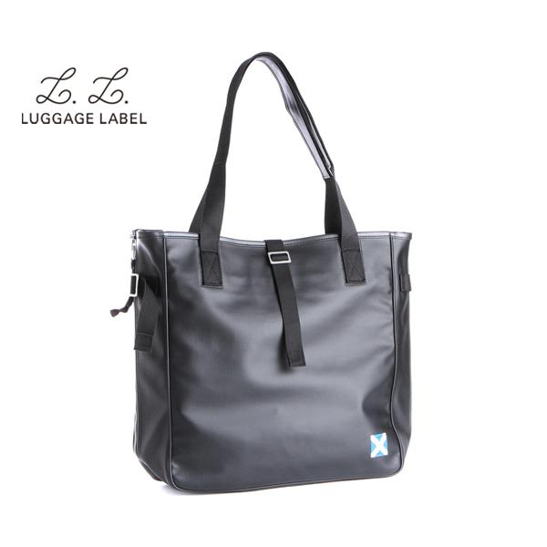 LUGGAGE LABEL / NEW LINER ブラック トートバッグ NEW LINER（LUGGAGE LABEL） ラゲッジ レーベル ニューライナー トート