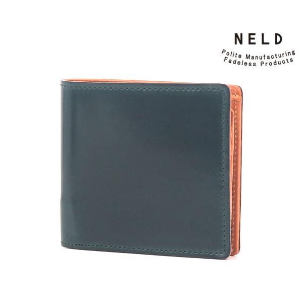 NELD（ネルド） BOX短財布/グリーン メンズ コードバン an263 NELD 