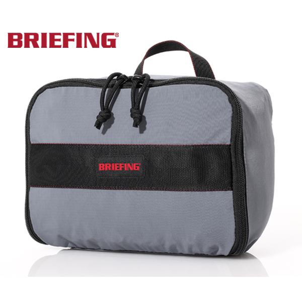 BRIEFING ブリーフィング トラベルポーチ/S/ブルーグレー メンズ
