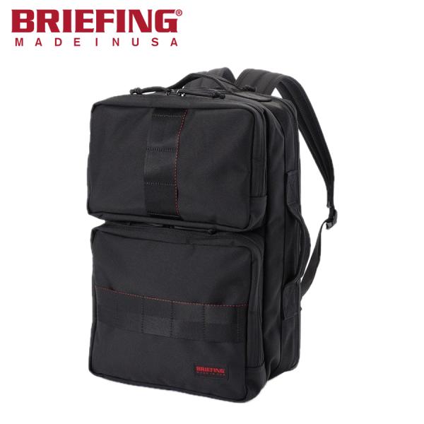 【美品】BRIEFING ブリーフィング T-1 MADE IN USAブラック BRIEFING（ブリーフィング） バックパック/ブラック メンズ USA