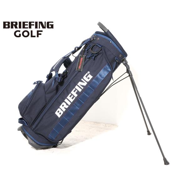 ブリーフィング ゴルフ/キャディバッグ/ネイビー メンズ GOLF brg203d21 BRIEFING【選べるノベルティ付】