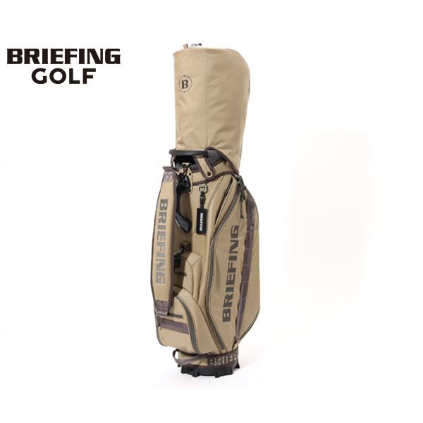 BRIEFING（ブリーフィング） ゴルフ/キャディバッグ/タン メンズ GOLF