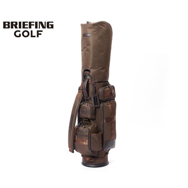 BRIEFING（ブリーフィング） ゴルフ/キャディバッグ/ブラウン メンズ