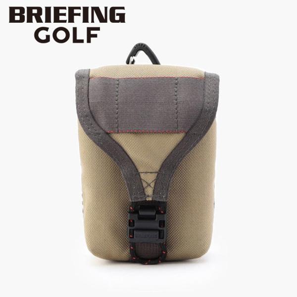 BRIEFING（ブリーフィング） スコープボックスポーチ/タン メンズ GOLF
