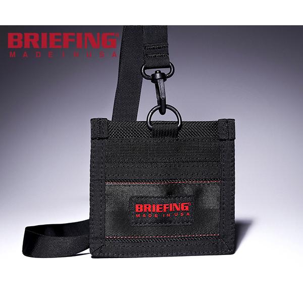ブリーフィング IDケース/ブラック メンズ USA brm191a40 BRIEFING【選べるノベルティ付】