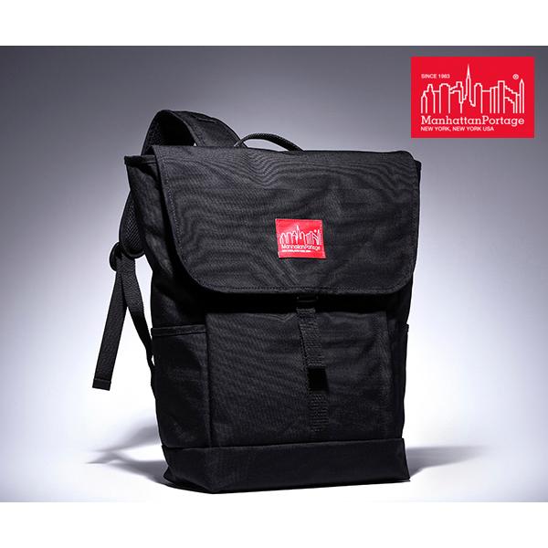 値段交渉可　 Manhattan potage ブラックナイロンリュック mp-1220-blk_1.jpg