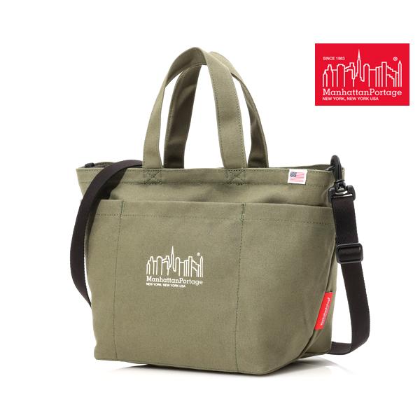 [マンハッタンポーテージ]JALオリジナル キャンバストートバッグ オリーブ Manhattan Portage×JAL キャンバストートバッグオリーブ