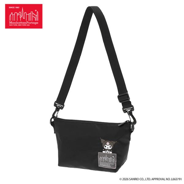 マンハッタンポーテージ クロミ 2WAYミニショルダーバッグ/ブラック MP6020NTWLBKRM Manhattan Portage【選べるノベルティ付】