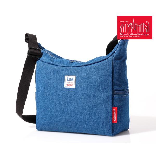 マンハッタンポーテージ Lee ショルダーバッグ/ブルー メンズ mp6041lee Manhattan Portage【選べるノベルティ付】