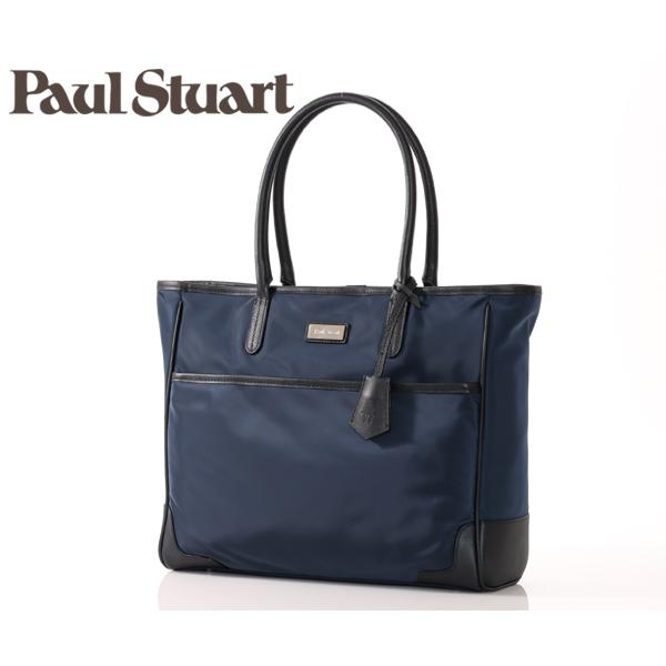 PAUL STUART ポールスチュアート ビジネストート/ネイビー