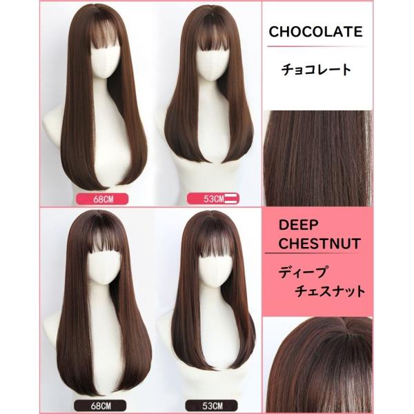 ウィッグ ロング フルウィッグ Or セミロング 長さ 2type ストレート 毛先カール 自然 通販 つけ毛 エクステ 春 Buyee Buyee Japanese Proxy Service Buy From Japan Bot Online