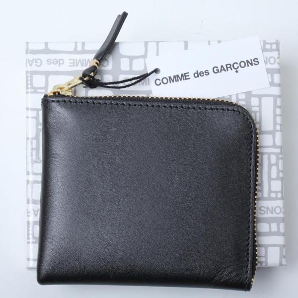 COMME des GARCONS コムデギャルソン 財布 Black コインケース SA3100 