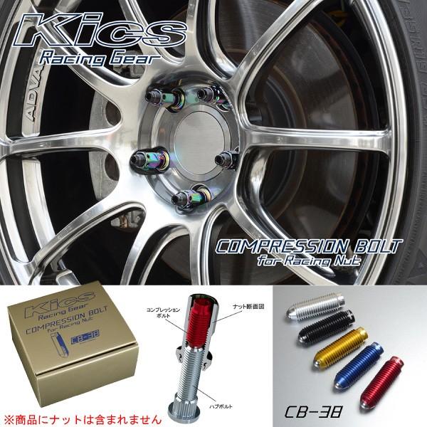 KYO-EI 日本製 ロング貫通ナット専用パーツ/全5色・コンプレッション