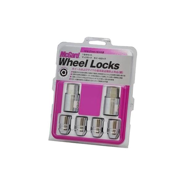 McGard（マックガード） ロック4個set/M12X1.25/19mm/メッキ/マック