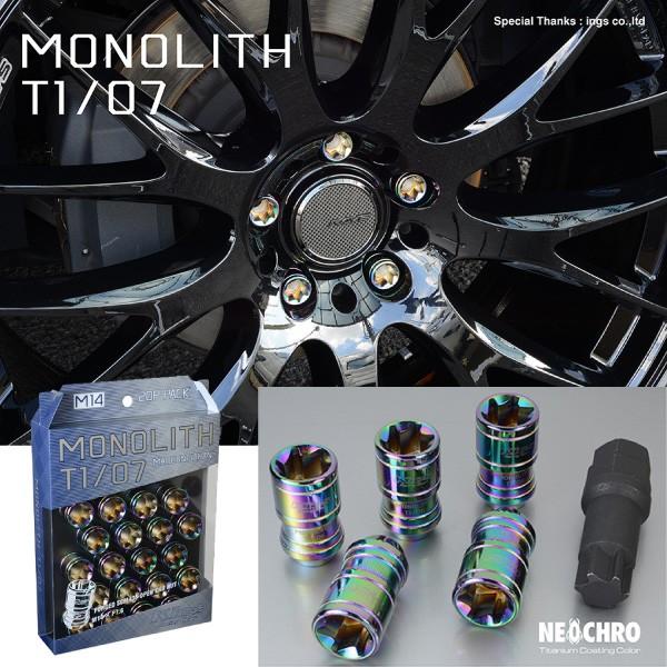 KYO-EI 日本製 Kicsモノリス貫通ナット/20個入り/ランクル200系/トヨタ