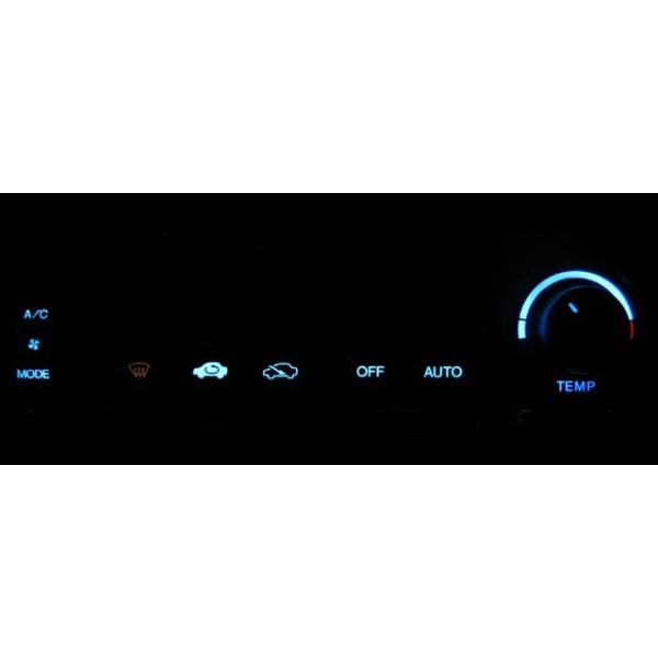 ★旧アコード系エアコンパネル LED交換済ワゴン ユーロR CF,CL,CH9 cooly_0255