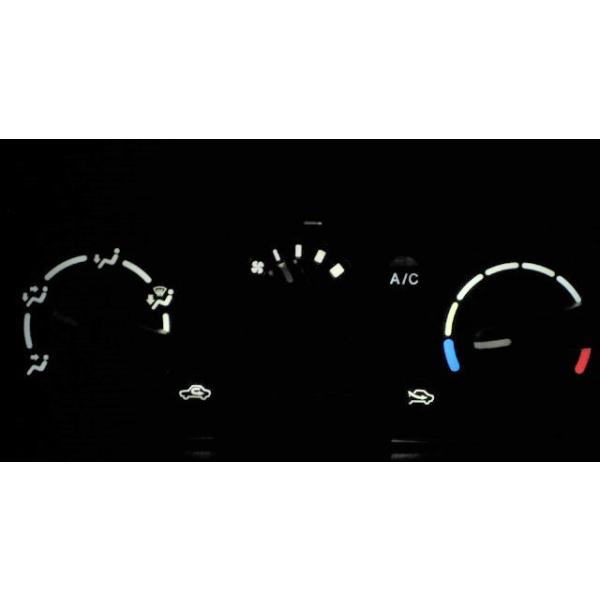 【kei様用】フロントパネル スズキ Kei ケイ HN12S/HN22S マニュアル エアコンパネル照明用