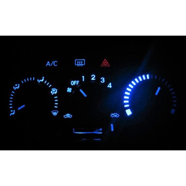 MOVE ���[�u L150/L152/L160 �}�j���A�� �G�A�R���p�l���Ɩ��p LED 1�䕪�Z�b�g�I DAIHATSU �_�C�n�c ���i�摜1