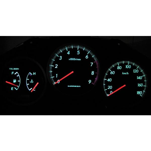 計器表示照明板？ マークII専用 メーターパネル用LEDセット JZX90 H4/10〜H8/8