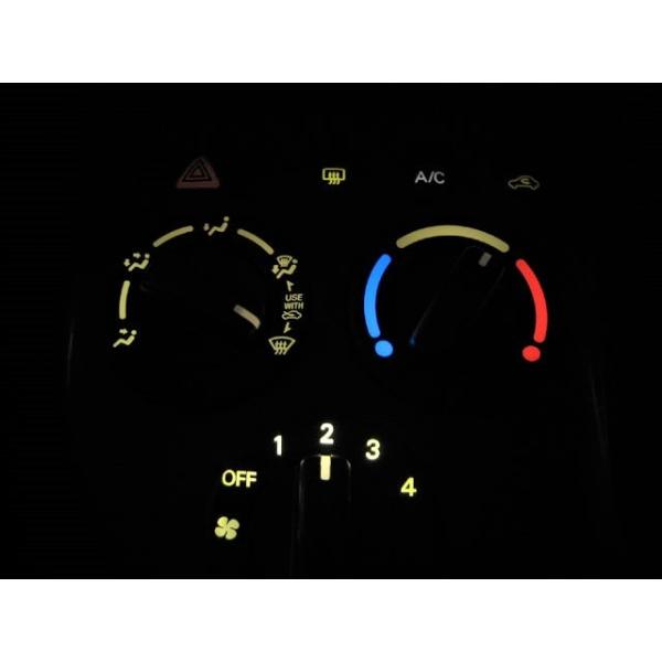 三菱 eK_WAGON ekワゴン H82W エアコンパネル照明用 LED 1台分