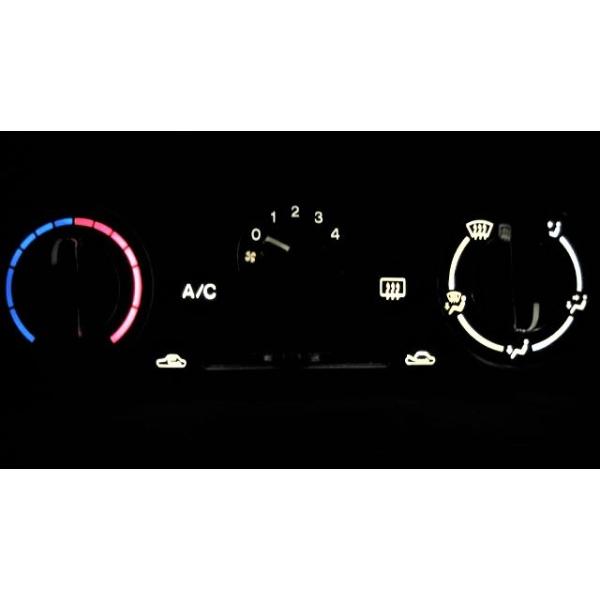 やましろncロードスターLED打ち替えエアコンパネル ロードスター