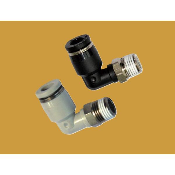 高品質 エルボ 6ｍｍ 3/8 ワンタッチ継手 ソレノイドバルブ エアーシリンダー L