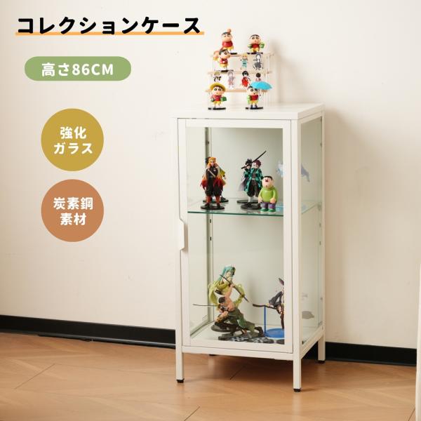 コレクションケース 2段 コレクションシェルフ ガラスディスプレイ