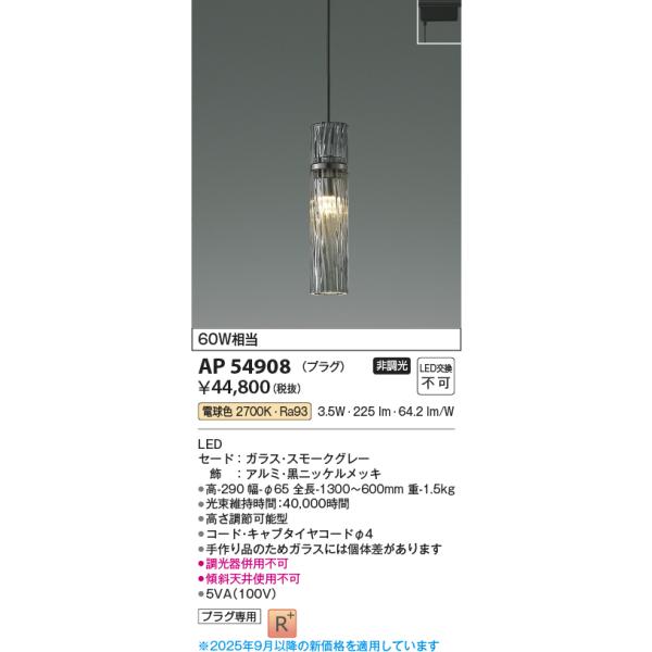 KOIZUMI（コイズミ） コイズミ照明 AP54908 ペンダント 非調光 LED一