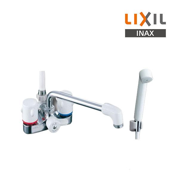 新品本物 LIXIL・INAX 2ハンドルシャワー水栓台付タイプ BF-M606 - その他