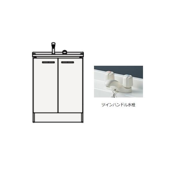 ■クリナップ■洗面化粧台【BGAL60TNMWWD】チャコールウッド ハイグレード 開きタイプ ツインハンドル水栓 間口60cm □クリナップ□洗面化粧台【BGAL60TNMWWD】チャコールウッド ハイ