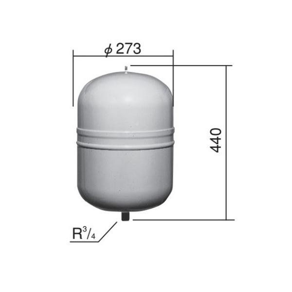 荏原製作所　BT(12)20　BT型圧力タンク20L [♪■]